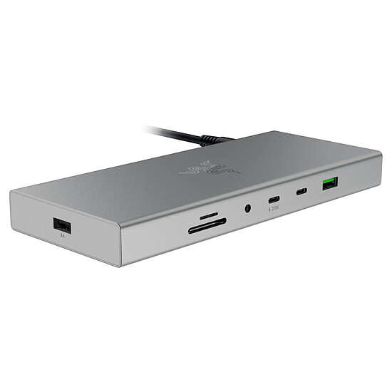 Station d'accueil PC portable Razer USB 4 Dock - Blanc - Autre vue