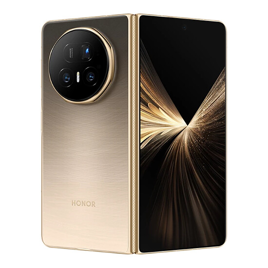 Smartphone HONOR Magic v5 5G (Or) - 512 Go - Autre vue