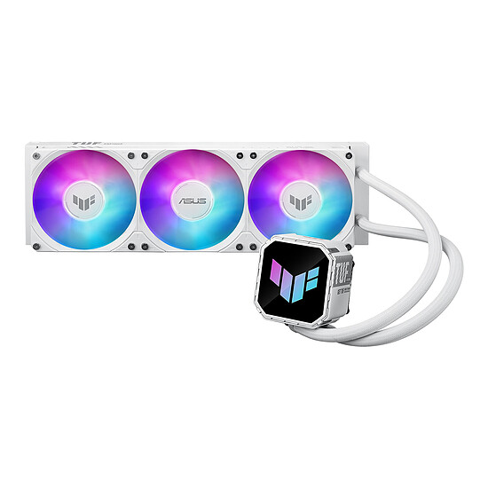 Watercooling AIO ASUS TUF Gaming LC III 360 ARGB - Blanc - Autre vue