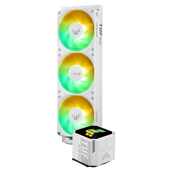 Watercooling AIO ASUS TUF Gaming LC III 360 ARGB - Blanc - Autre vue
