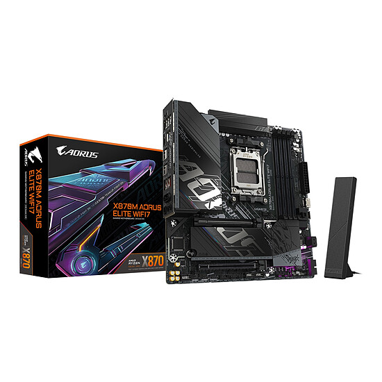 Carte mère Gigabyte X870M AORUS ELITE WIFI7 - Autre vue