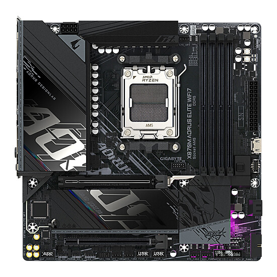 Carte mère Gigabyte X870M AORUS ELITE WIFI7 - Autre vue