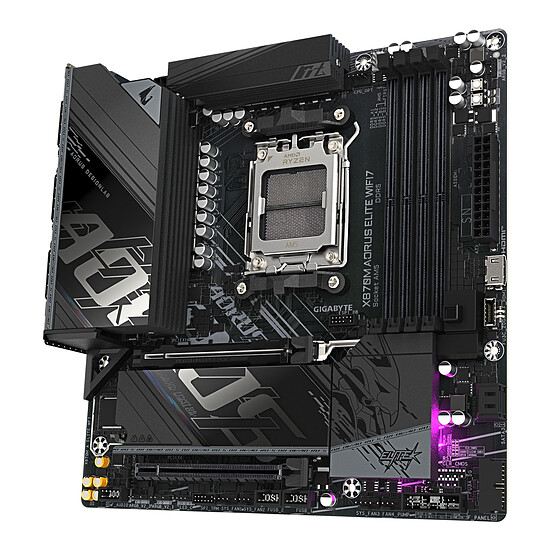 Carte mère Gigabyte X870M AORUS ELITE WIFI7 - Autre vue