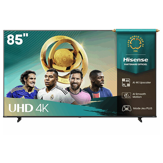 Hisense 85A6Q - TV Led 4K UHD HDR - 215 cm  