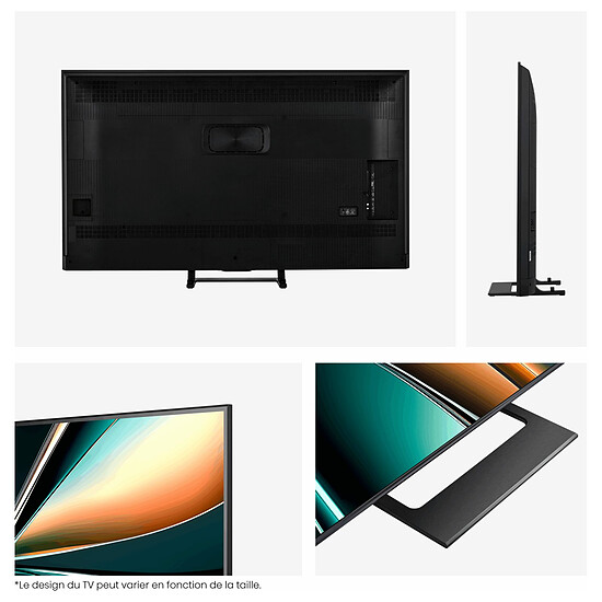 TV Hisense 55U7Q - TV 4K UHD HDR - 139 cm - Autre vue