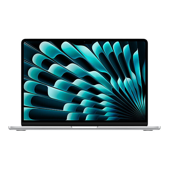 MacBook Apple MacBook Air M4 13" (2025) Argent 24 Go / 256 Go (MW0W3FN/A-CPU10-GPU10-24GB-70W)