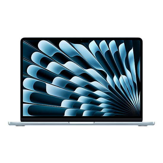 MacBook Apple MacBook Air M4 13" (2025) Bleu ciel 24Go/512 Go (MC6U4FN/A-24GB)