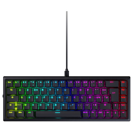 Clavier PC Designed by GG Dark Mage Brown Raccoon - Noir - Autre vue