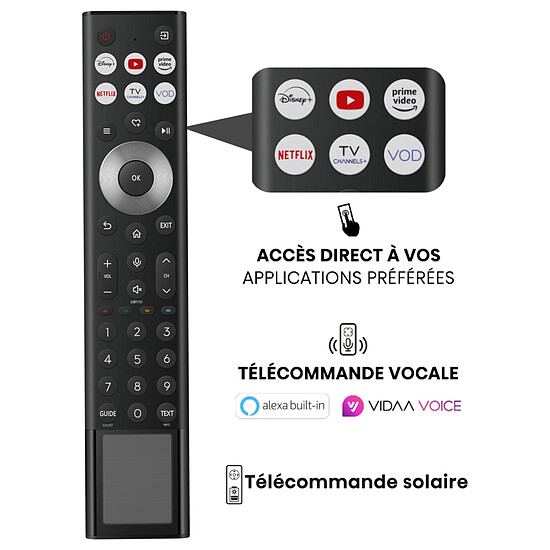 TV HISENSE 75U8Q - TV 4K UHD HDR - 189 cm  - Autre vue