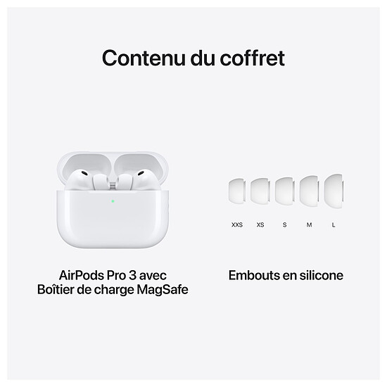 Casque Audio Apple AirPods Pro 3 - Écouteurs sans fil  - Autre vue