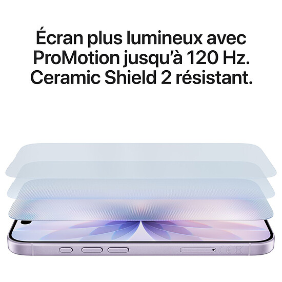 Smartphone Apple iPhone 17 Noir - 256 Go - Autre vue