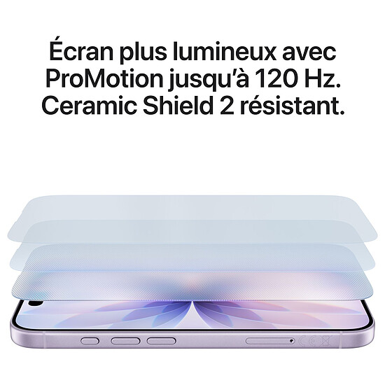 Smartphone reconditionné Apple iPhone 17 Brume - 256 Go  · Reconditionné - Autre vue