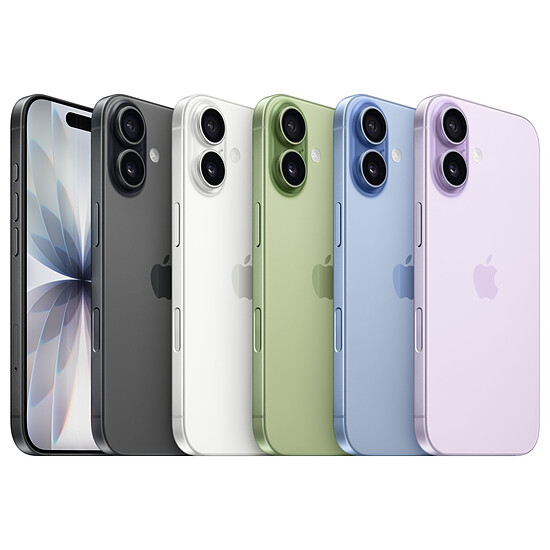 Smartphone reconditionné Apple iPhone 17 Brume - 256 Go  · Reconditionné - Autre vue