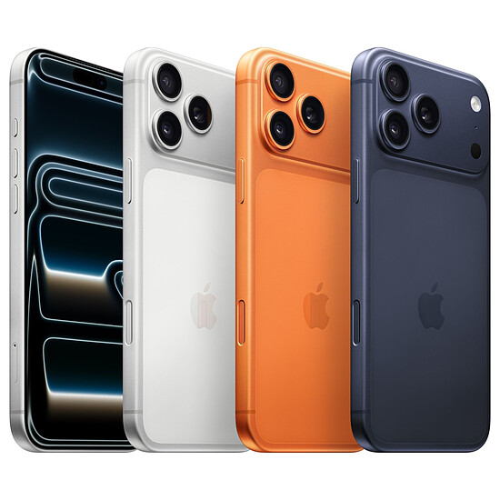 Smartphone Apple iPhone 17 Pro Max Argent - 256 Go - Autre vue