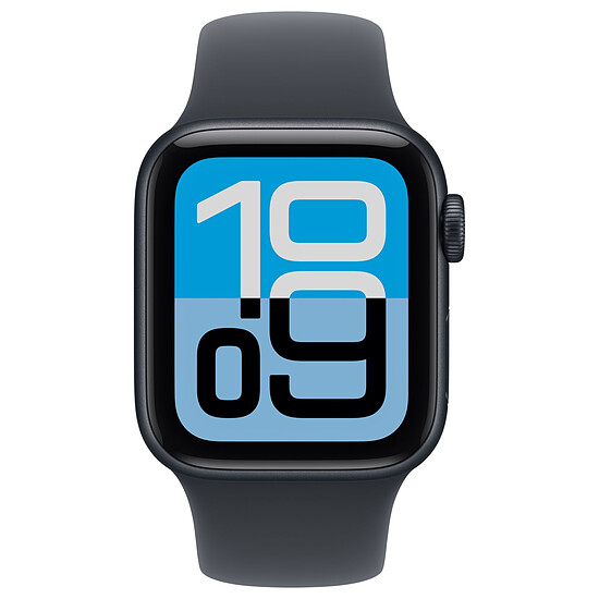 Montre connectée Apple Watch SE 3 GPS + Cellular 40 mm Minuit Bracelet Sport Sport Minuit S/M  - Autre vue