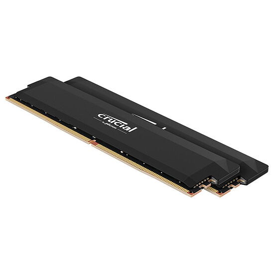 Mémoire RAM Crucial Pro DDR5 Overclocking - 2 x 16 Go (32 Go) - 6400 MHz - CL38 - Autre vue
