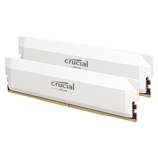 Mémoire RAM Crucial Pro DDR5 Overclocking - 2 x 32 Go (64 Go) - 6400 MHz - CL40