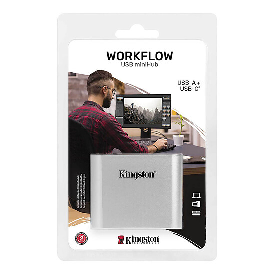 Hub USB Kingston Workflow USB mini-Hub pour Kingston Workflow Station - Autre vue