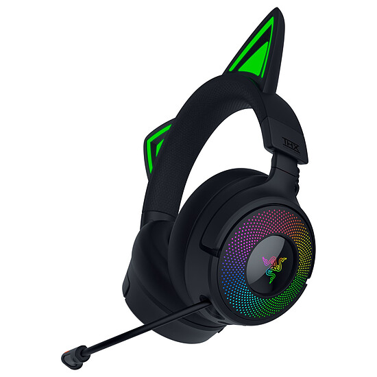 Casque micro Razer Kraken Kitty V3 Pro Noir  - Autre vue