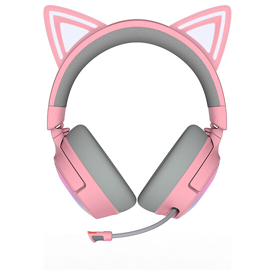 Casque micro Razer Kraken Kitty V3 Pro Quartz - Autre vue