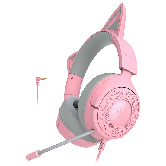 Casque micro Razer Kraken V3 X Quartz - Autre vue