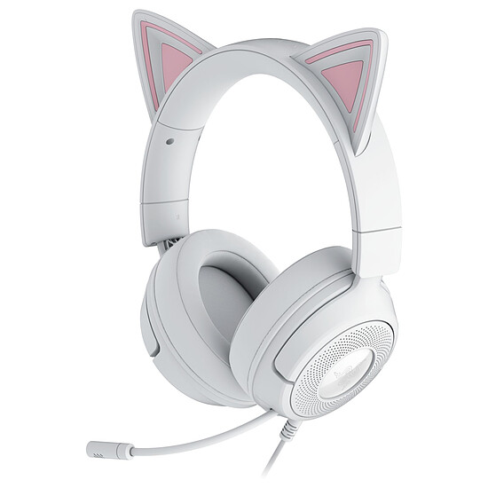 Casque micro Razer Kraken V3 X Blanc - Autre vue