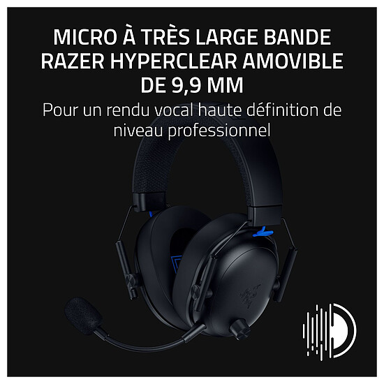 Casque micro Razer Blackshark V3 - Noir - Autre vue