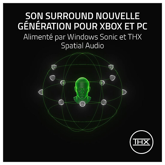 Casque micro Razer Blackshark V3 - Noir - Autre vue