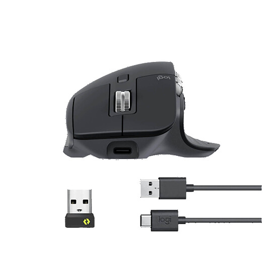 Souris PC Logitech MX Master 3S - Graphite - Autre vue