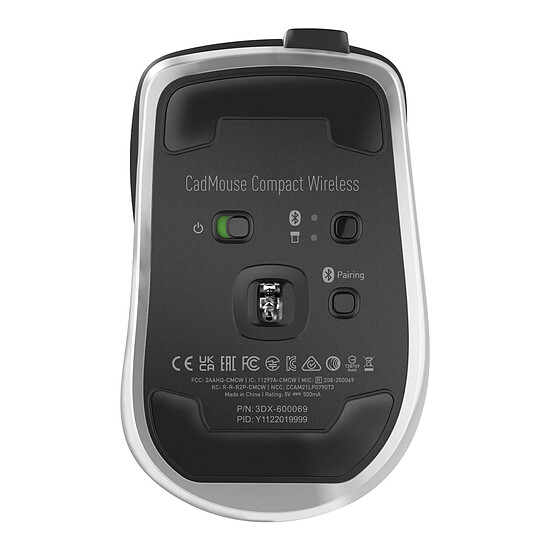 Souris PC 3DConnexion CadMouse Compact Wireless - Autre vue