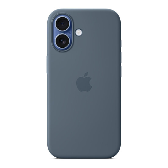 Coque et housse Apple Coque en silicone avec MagSafe Bleu Maritime - iPhone 17 - Autre vue