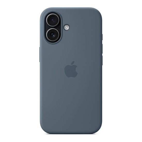 Coque et housse Apple Coque en silicone avec MagSafe Bleu Maritime - iPhone 17 - Autre vue