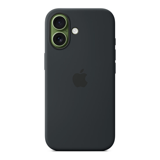 Coque et housse Apple Coque en silicone avec MagSafe Noir - iPhone 17 - Autre vue