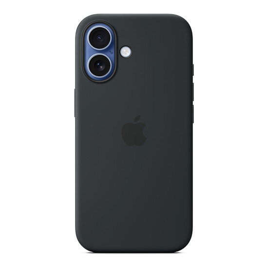 Coque et housse Apple Coque en silicone avec MagSafe Noir - iPhone 17 - Autre vue