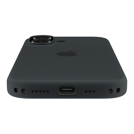 Coque et housse Apple Coque en silicone avec MagSafe Noir - iPhone 17 - Autre vue