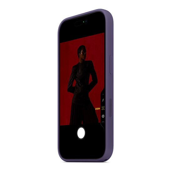 Coque et housse Apple Coque en silicone avec MagSafe Brume Violette - iPhone 17 Pro - Autre vue