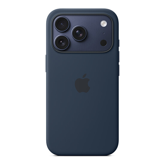 Coque et housse Apple Coque en silicone avec MagSafe Minuit - iPhone 17 Pro - Autre vue