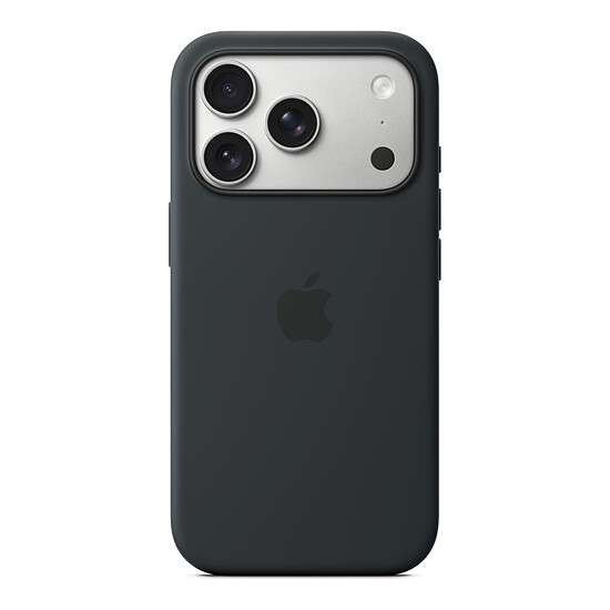 Coque et housse Apple Coque en silicone avec MagSafe Noir - iPhone 17 Pro - Autre vue
