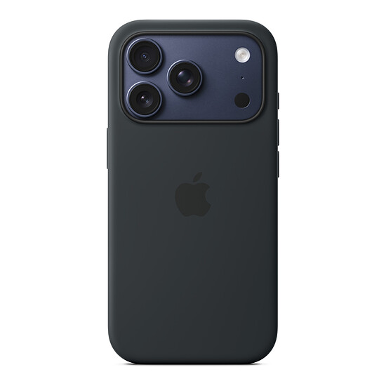 Coque et housse Apple Coque en silicone avec MagSafe Noir - iPhone 17 Pro - Autre vue
