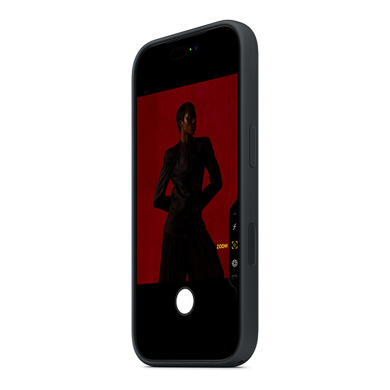 Coque et housse Apple Coque en silicone avec MagSafe Noir - iPhone 17 Pro - Autre vue