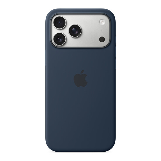 Coque et housse Apple Coque en silicone avec MagSafe Minuit - iPhone 17 Pro Max - Autre vue