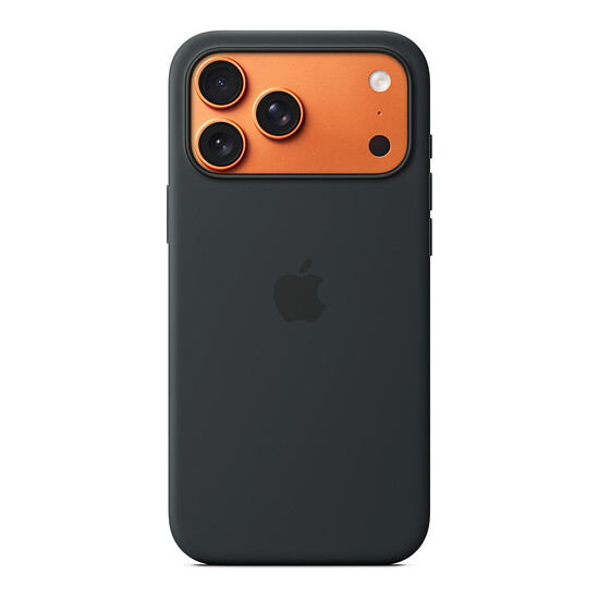 Coque et housse Apple Coque en silicone avec MagSafe Noir - iPhone 17 Pro Max - Autre vue