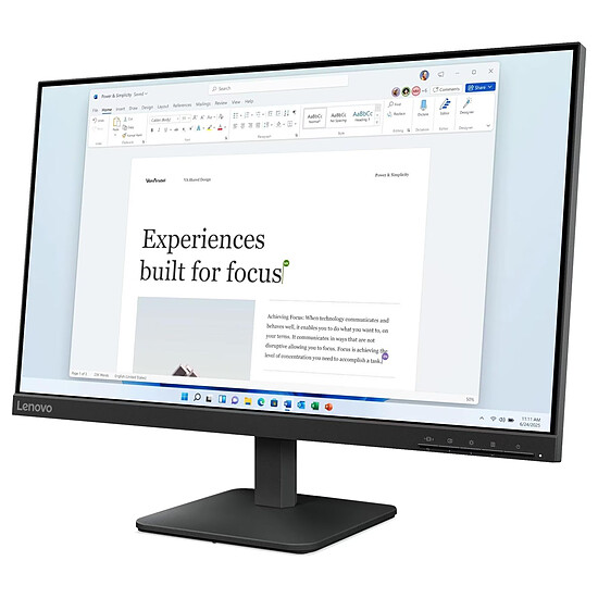 Écran PC Lenovo L24-4e - Autre vue