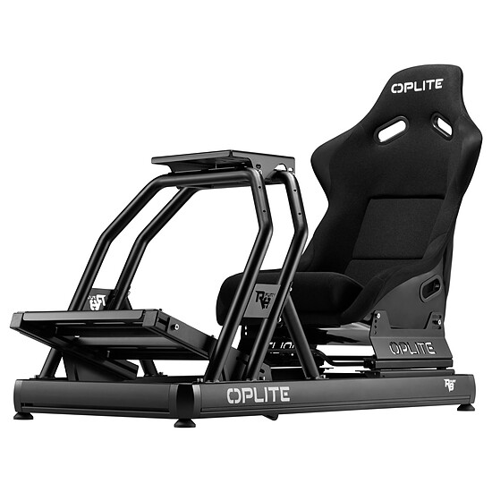 Cockpit / Siège de simracing OPLITE Cockpit R8 Fury - Noir - Autre vue