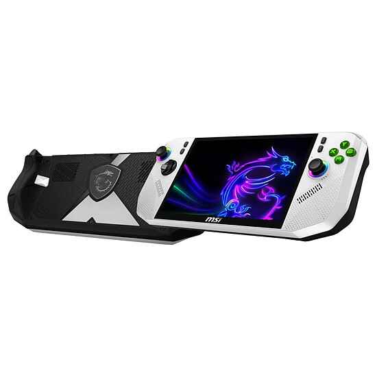 Console portable MSI CLAW A8 BZ2EM-039FR - Blanc - Autre vue