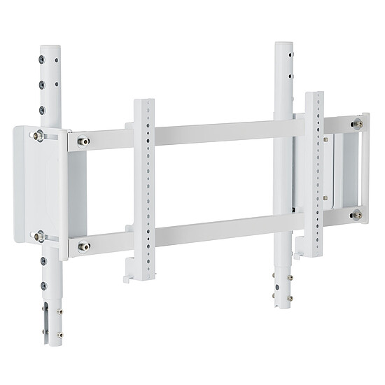 Support d'écran simracing OPLITE R8 On-Top Monitor Mount - Blanc - Autre vue