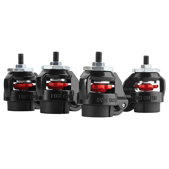 Accessoires base de simracing Oplite R8 Supreme Castor Wheel - Autre vue