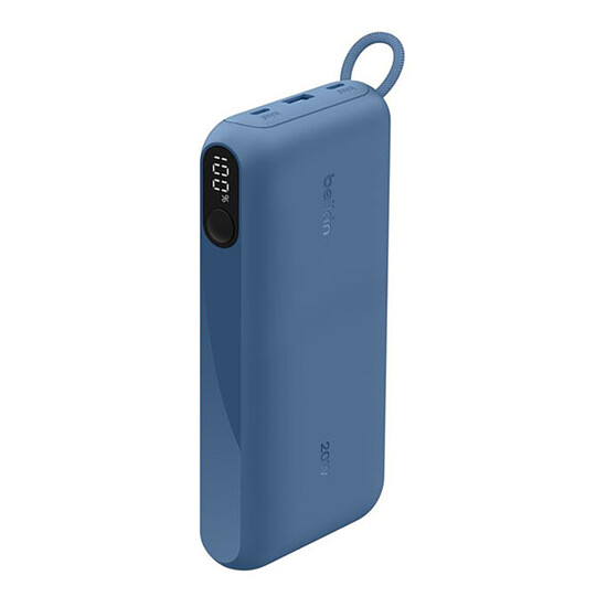 Batterie et powerbank Belkin BoostCharge Powerbank 20K avec Ecran - Bleu - Autre vue