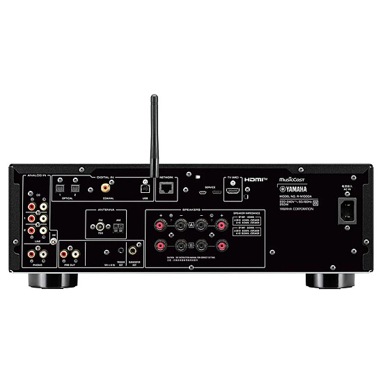 Ampli HiFi Stéréo Yamaha R-N1000A - Noir - Autre vue