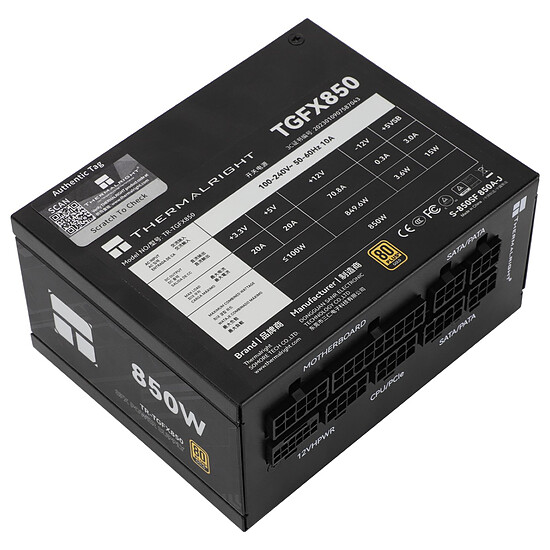 Alimentation PC Thermalright TGFX-850 - Autre vue